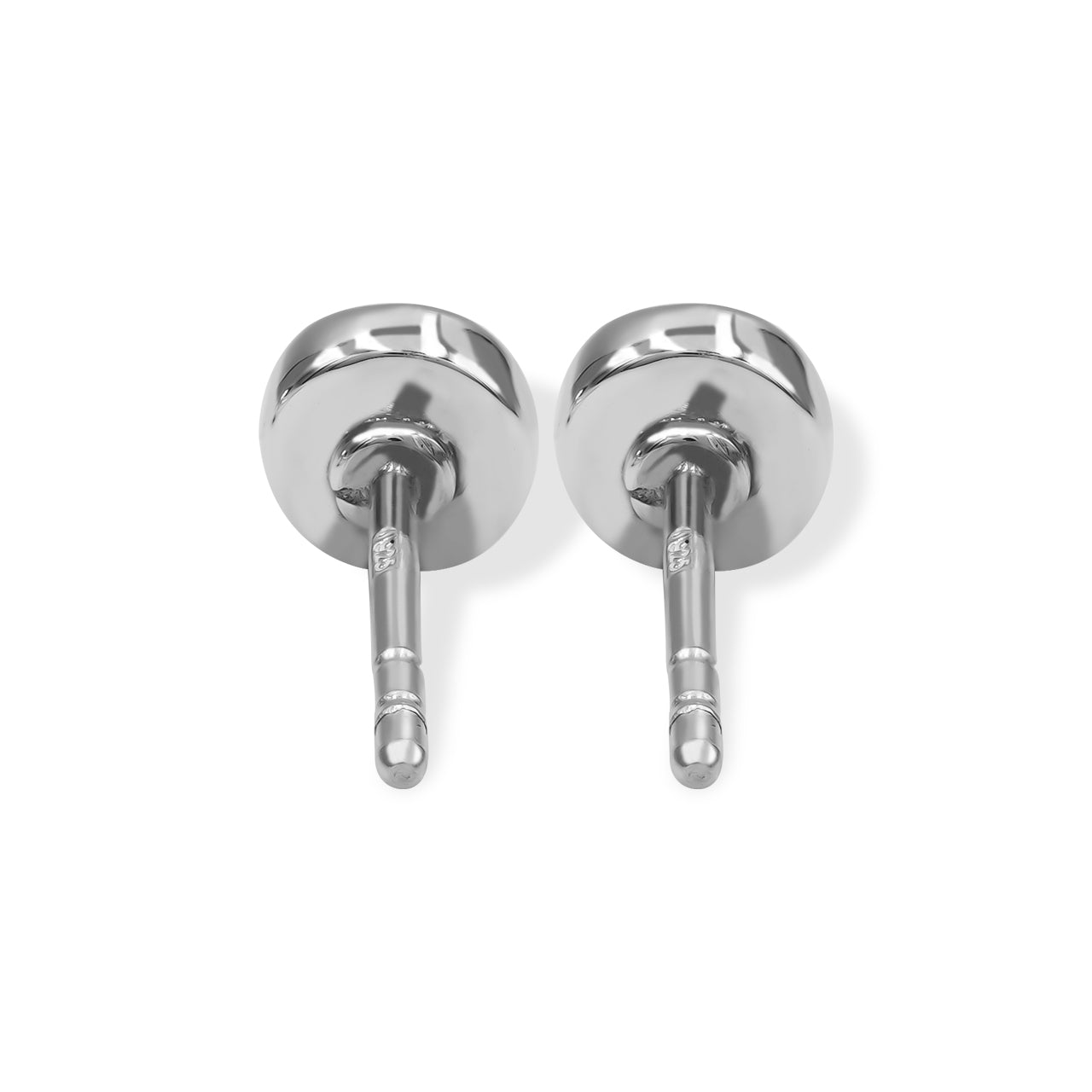 Starborn Campitos Turquoise 4mm Round Post Earrings in Sterling Silver