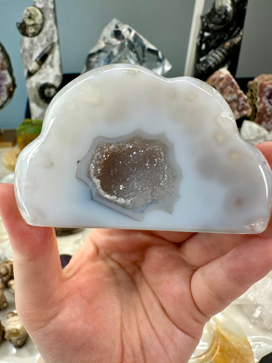 Druzy Agate Cloud