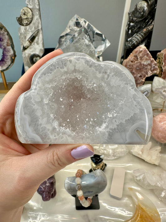 Druzy Agate Cloud