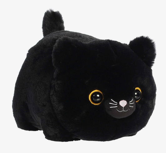 10" Plush Chunky Bella Black Cat