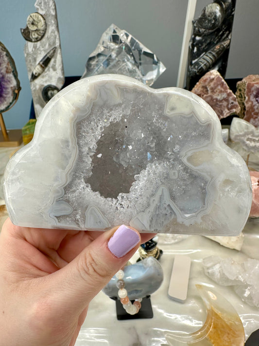 Druzy Agate Cloud