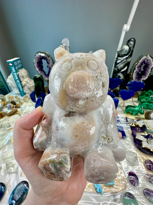 Flower Agate Teddy
