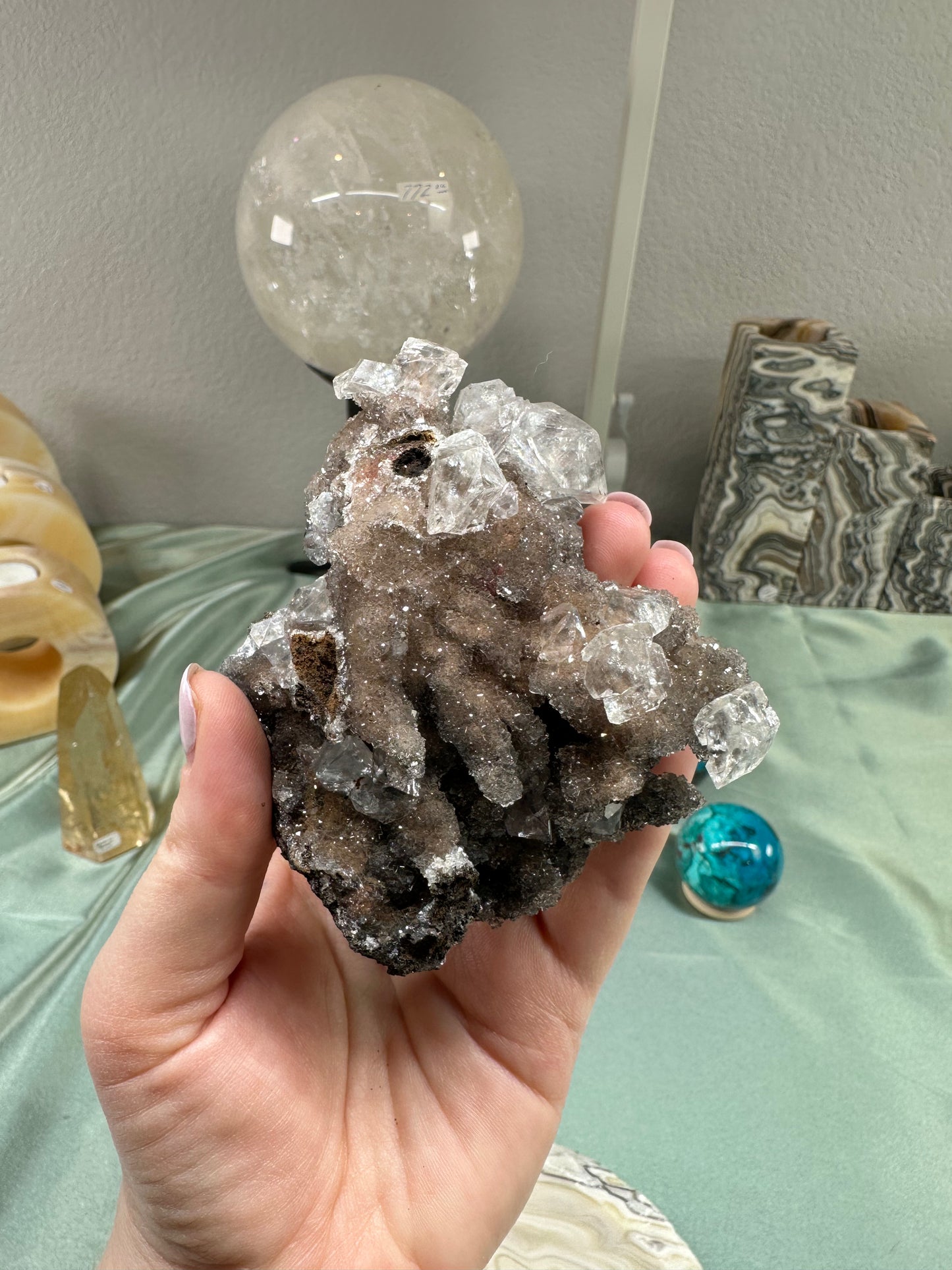 Calcite Cluster from Santa Eulalia