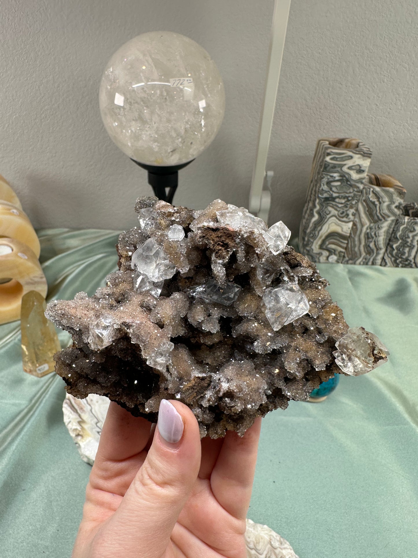 Calcite Cluster from Santa Eulalia