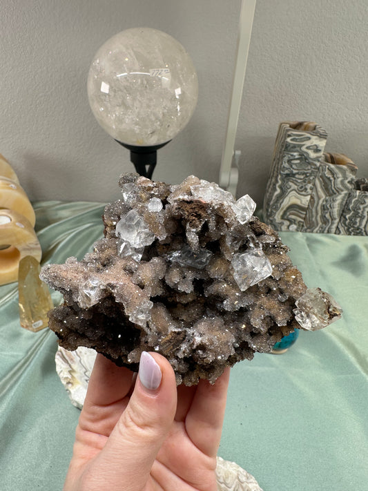 Calcite Cluster from Santa Eulalia