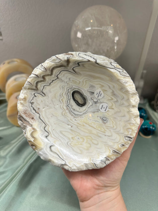 Banded Calcite Bowl A