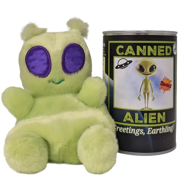 Canned Alien | Stuffed Plush | Funny Jokes Extraterrestrial