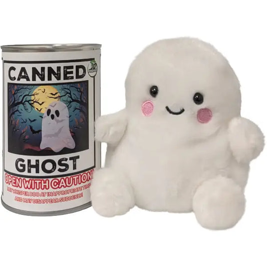 Canned Ghost- Halloween Plush Gift in Can