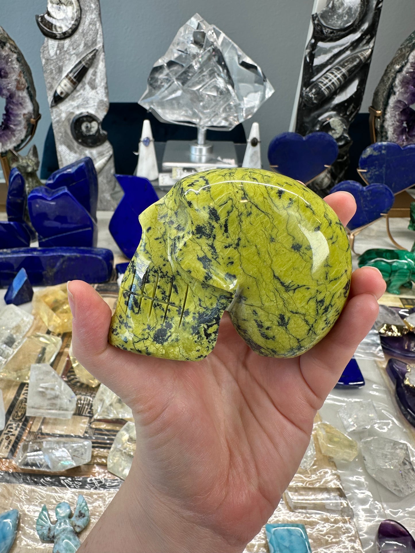 Serpentine Skull