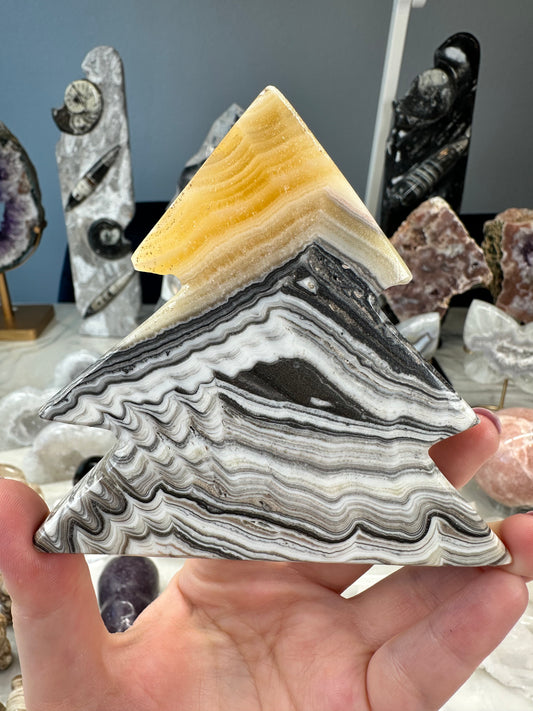 Banded Calcite Tree