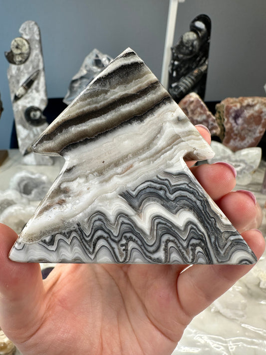 Banded Calcite Tree