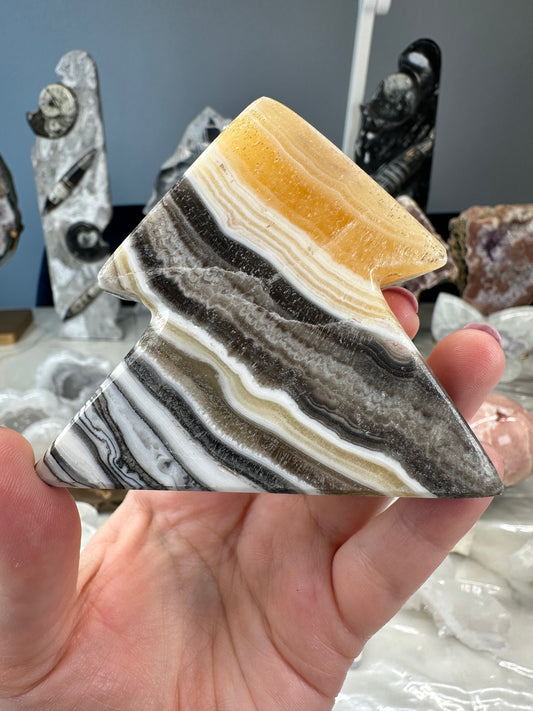 Banded Calcite Tree