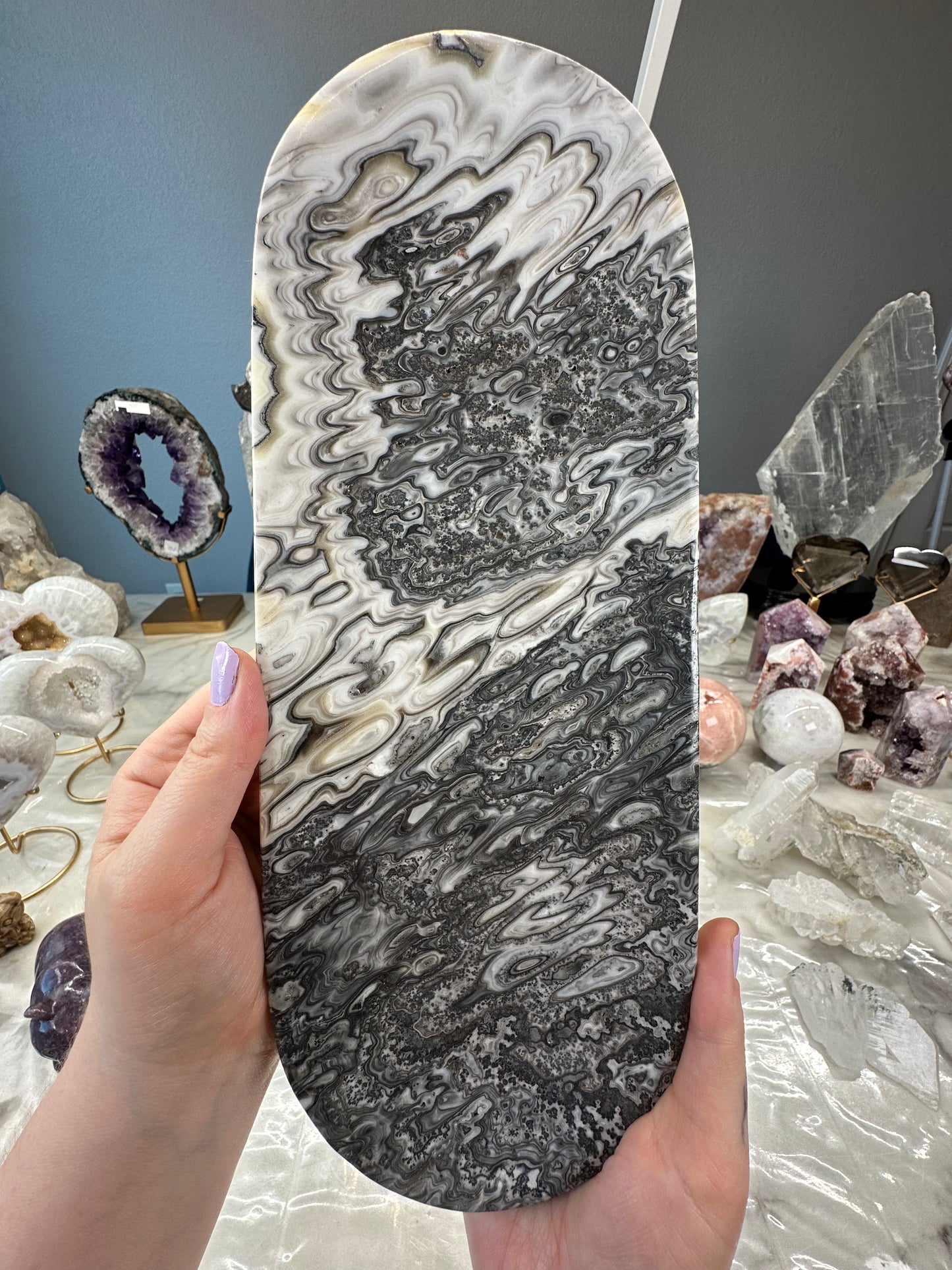 Banded Calcite Bowl/Dish A