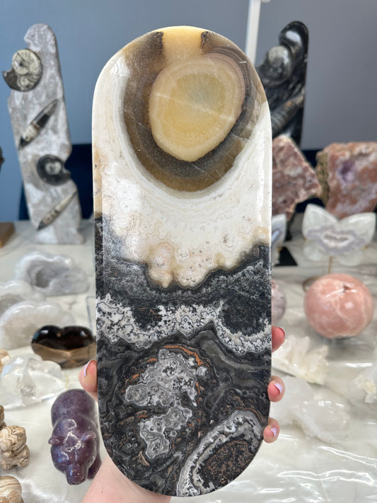Banded Calcite Bowl/Dish C