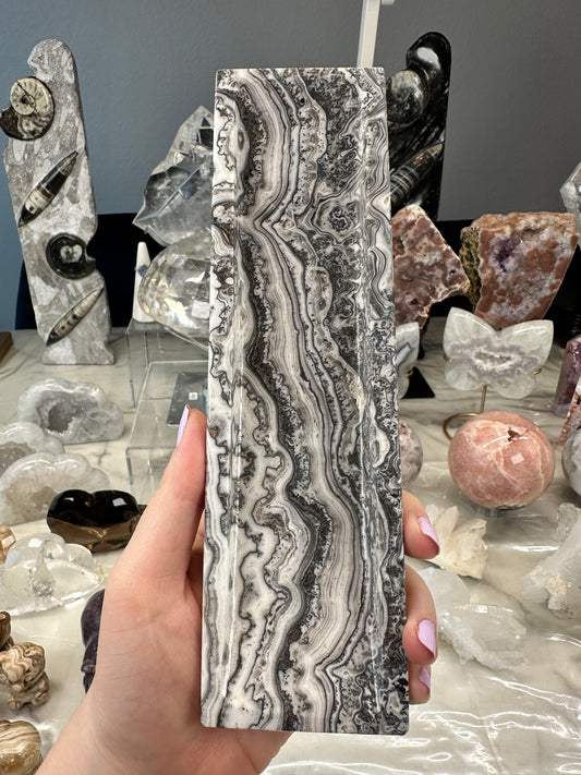 Banded Calcite Incense Holder E