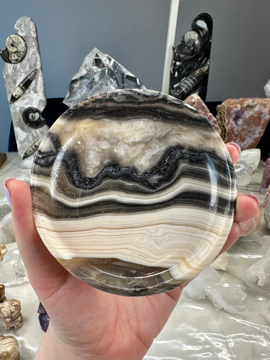 Banded Calcite Bowl D
