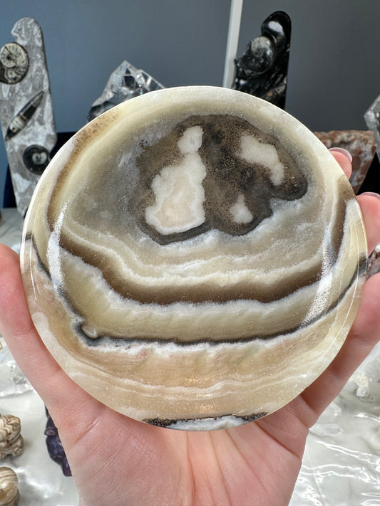 Banded Calcite Bowl E