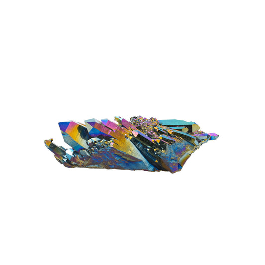 Starborn Rainbow Titanium Quartz Cluster Collector's Corner Specimen 210.5ct - 1 Piece
