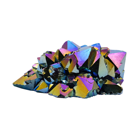 Starborn Rainbow Titanium Quartz Cluster 657.5 cts - 1 Piece