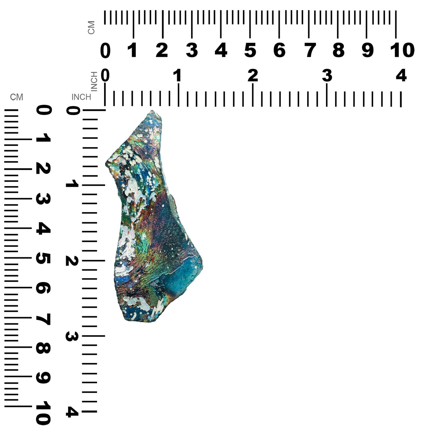 Starborn Ancient Roman Glass Collector's Corner Specimen 74 cts - 1 Piece