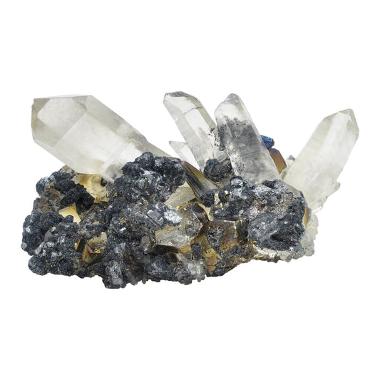 Starborn Rainbow Pyrite Crystal Collector's Corner Specimen 221.5ct - 1 Piece