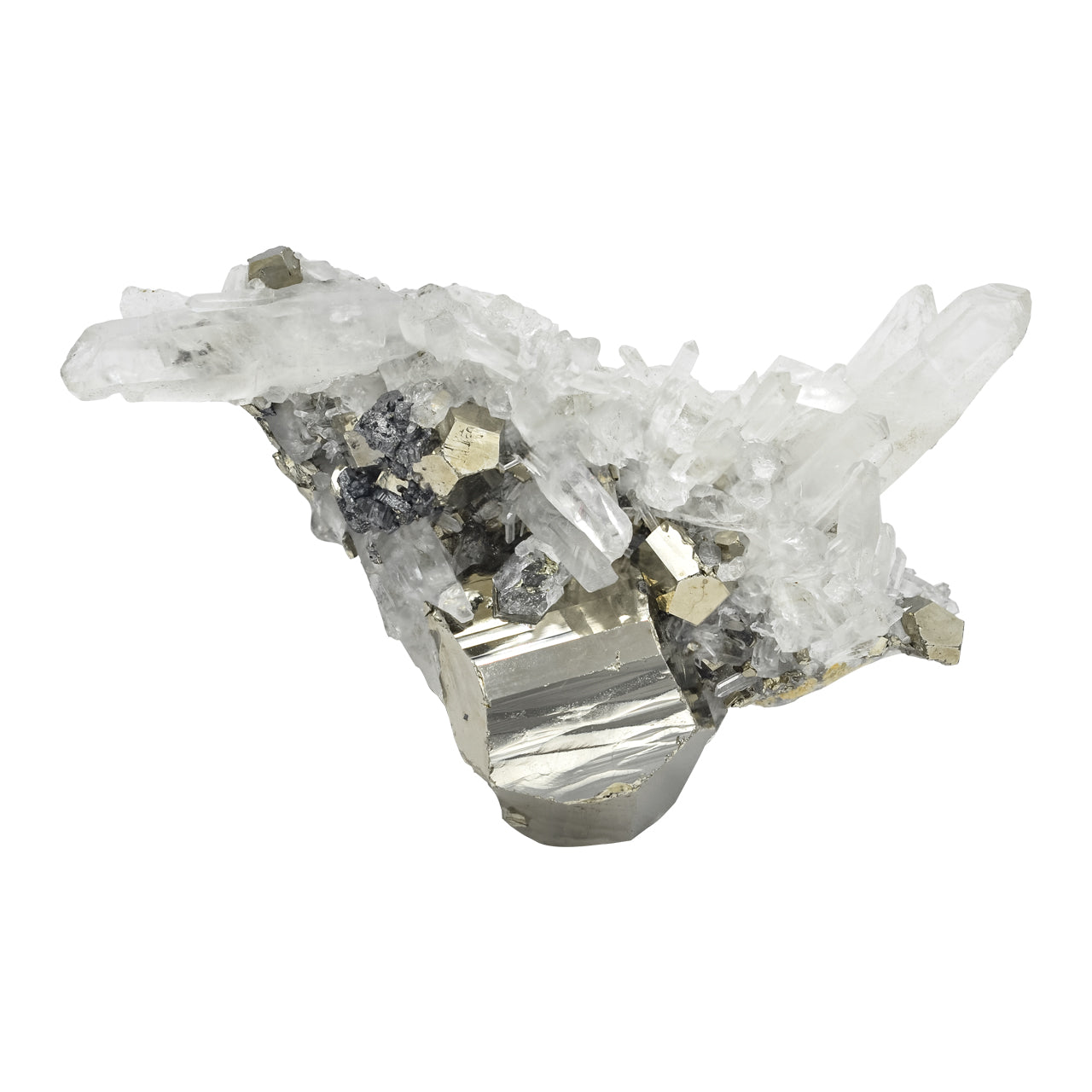 Starborn Rainbow Pyrite Crystal Collector's Corner Specimen 426.5ct - 1 Piece