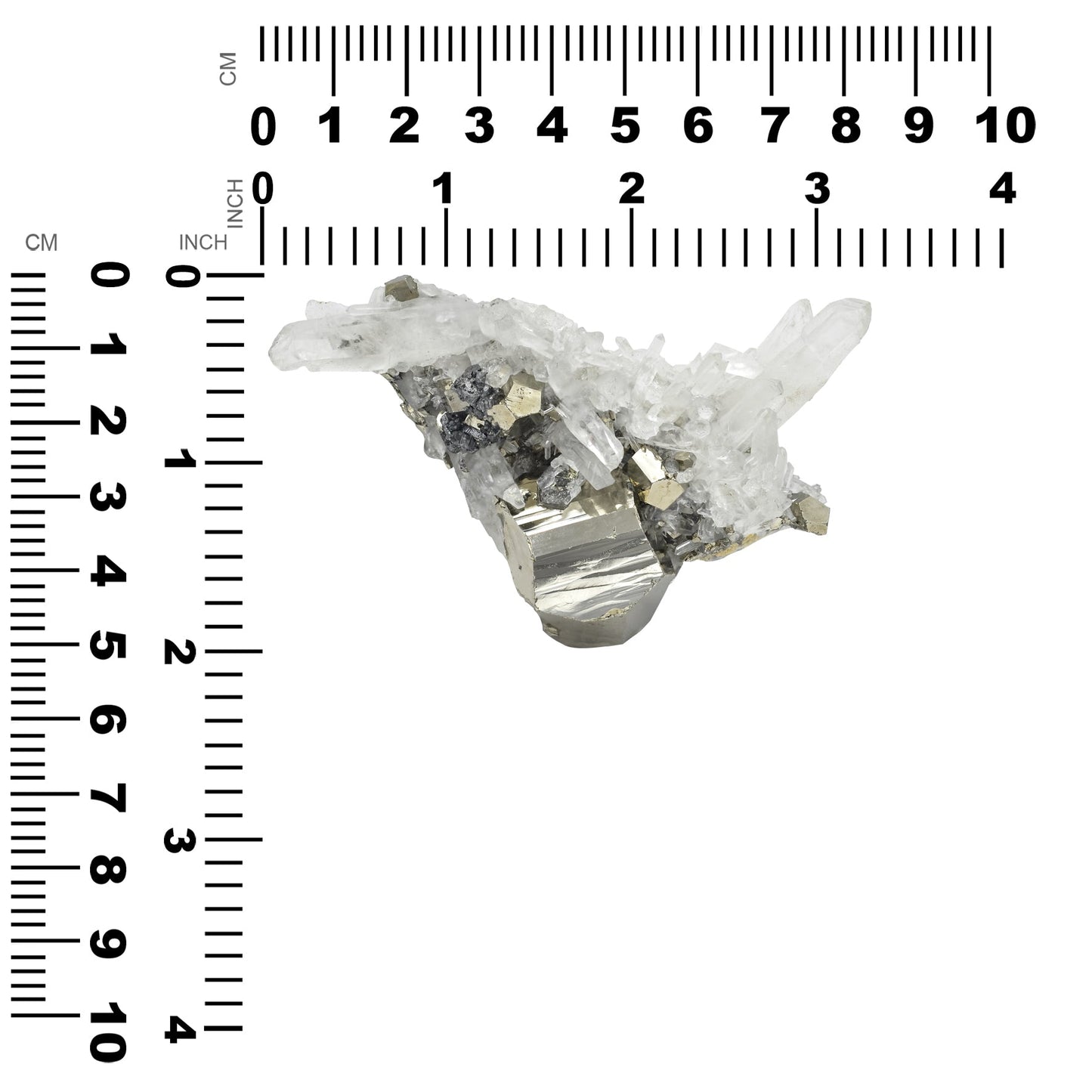 Starborn Rainbow Pyrite Crystal Collector's Corner Specimen 426.5ct - 1 Piece