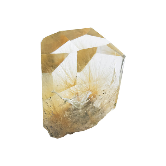Starborn Natural Rutilated Quartz Collector's Corner Specimen 151.4ct - 1 Piece