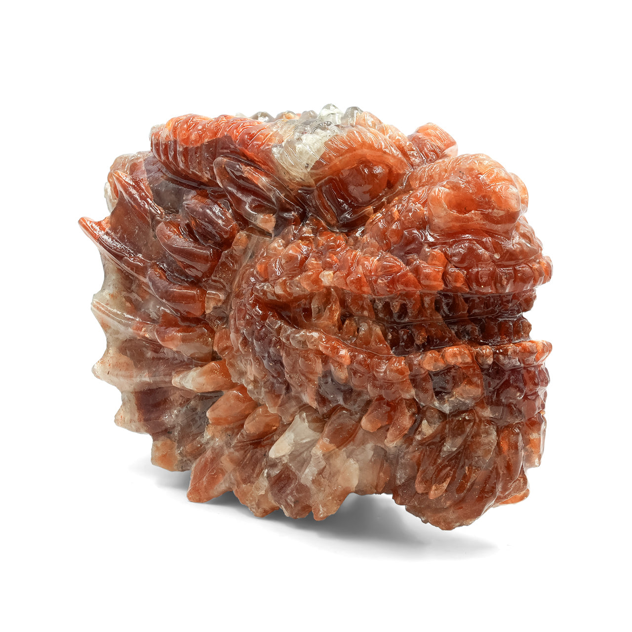 Starborn Sunstone Dragon Head Carving 794.5 cts - 1 Piece
