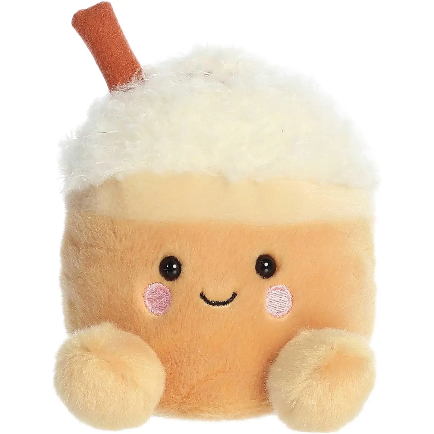 5" Plush Speckle Pumpkin Spice Latte Coffee Palm Pal
