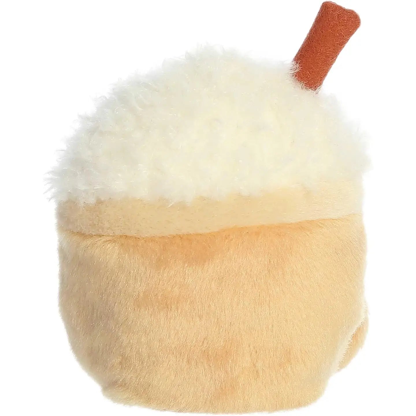 5" Plush Speckle Pumpkin Spice Latte Coffee Palm Pal