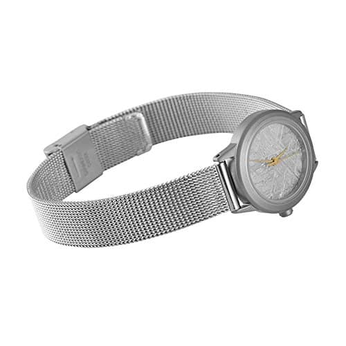 Starborn Gibeon Meteorite 20mm/30mm Watch with Stainless Steel Adjustable Mesh Band