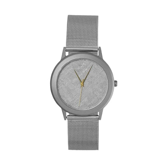 Starborn Gibeon Meteorite 20mm/30mm Watch with Stainless Steel Adjustable Mesh Band
