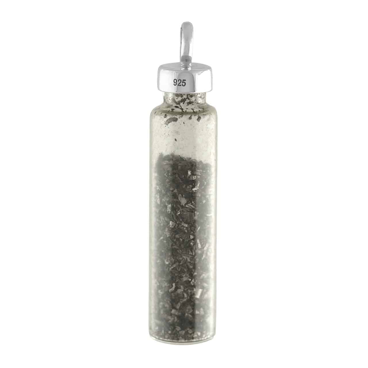Starborn Gibeon Meteorite Star Dust Pendant in Sterling Silver