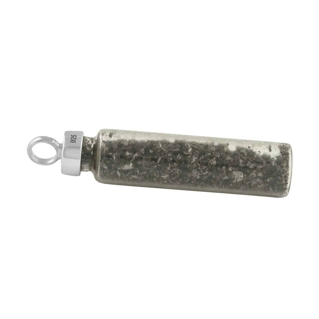 Starborn Gibeon Meteorite Star Dust Pendant in Sterling Silver