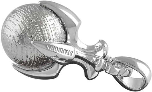 Starborn Muonionalusta Claw Pendant in Sterling Silver