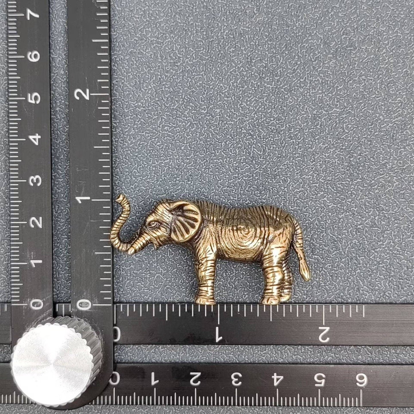 Brass Elephant Desktop Ornaments Decoration