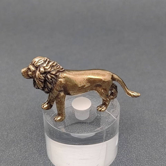Brass Lion Desktop Ornaments Decorations