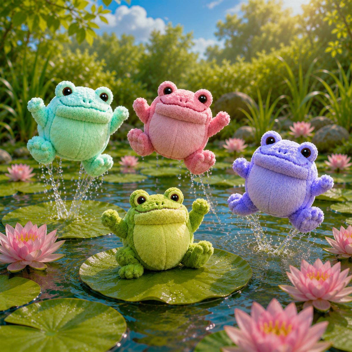 Leap Lounge Frog - Mint