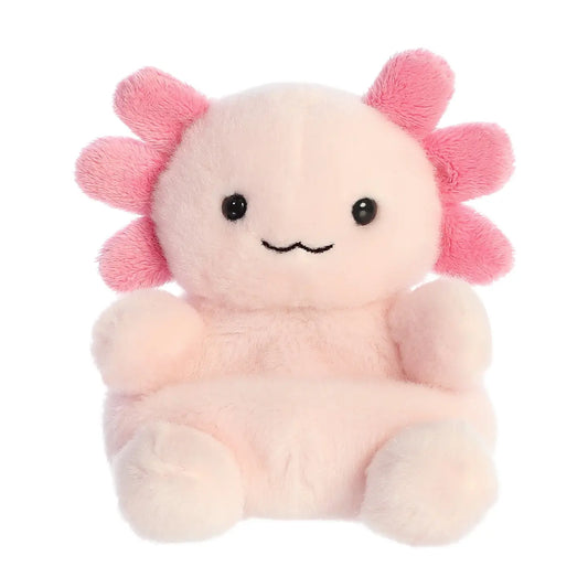 5" Plush Pal Coral Axolotl Palm Pals Stuffed Animal