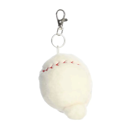 4" Plush Slugger Baseball Palm Pals Clip-On