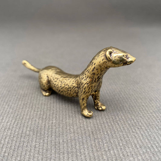 Brass Weasel Crafts Decoration Desktop Ornaments