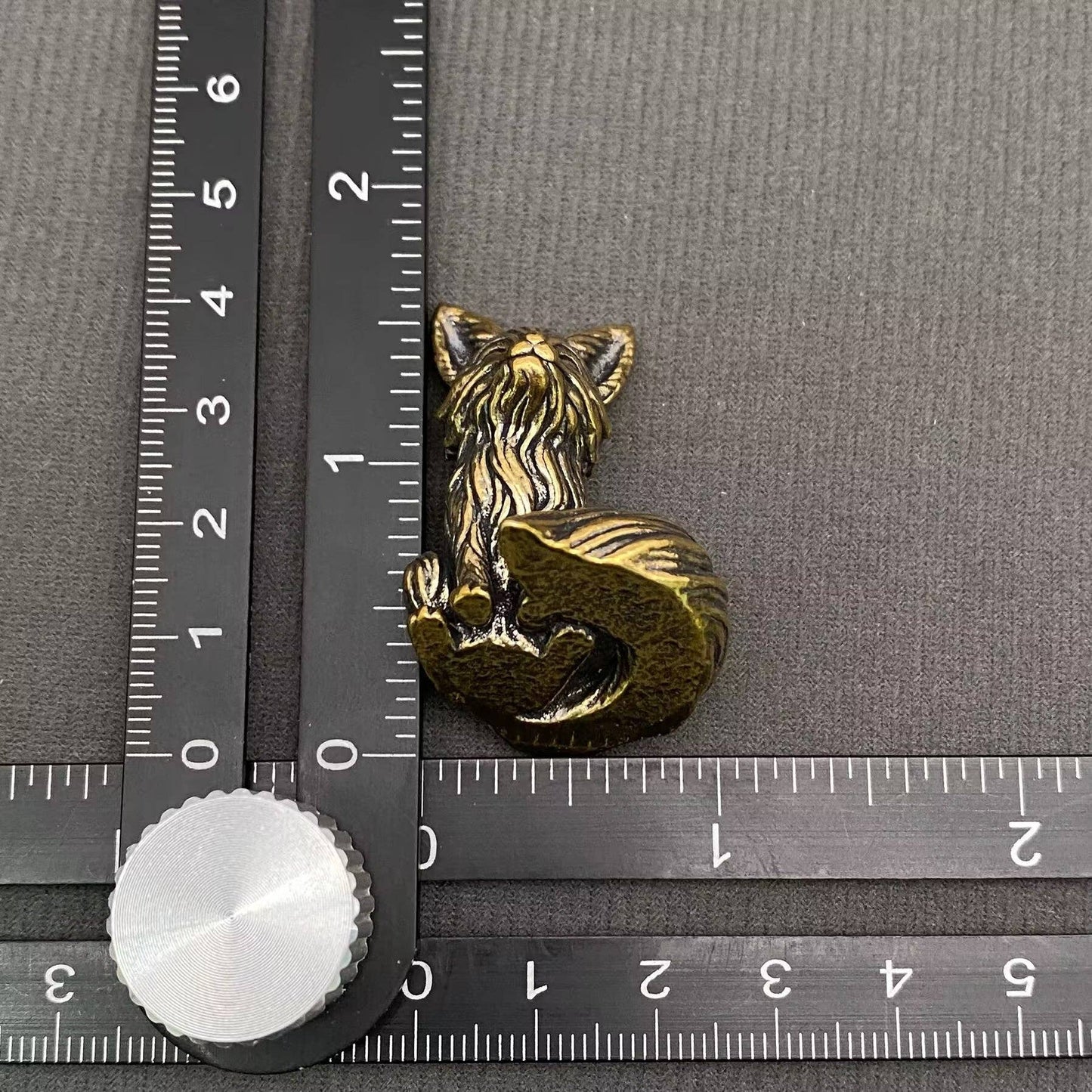Brass Little Fox Crafts Desktop Ornaments Decoration
