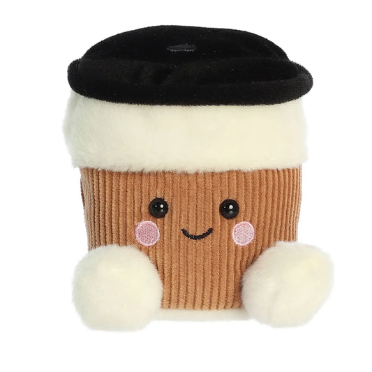 5" Plush Pal Espresso Coffee Palm Pals Stuffed Animal