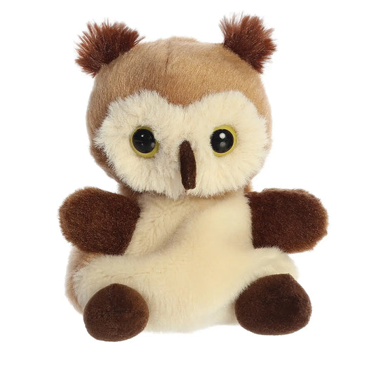 5" Plush Pal Barn Owl Palm Pals Stuffed Animal