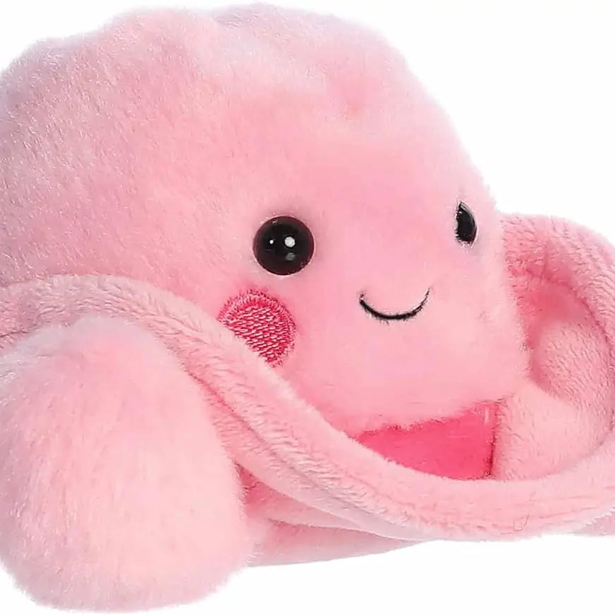 5" Plush Pal Sally Pink Cowgirl Hat Palm Pals Stuffed Animal