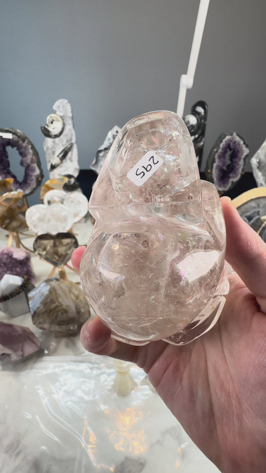 Clear Quartz Skull