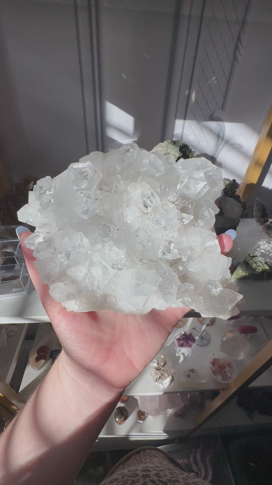 Apophyllite Cluster