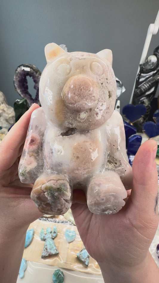 Flower Agate Teddy