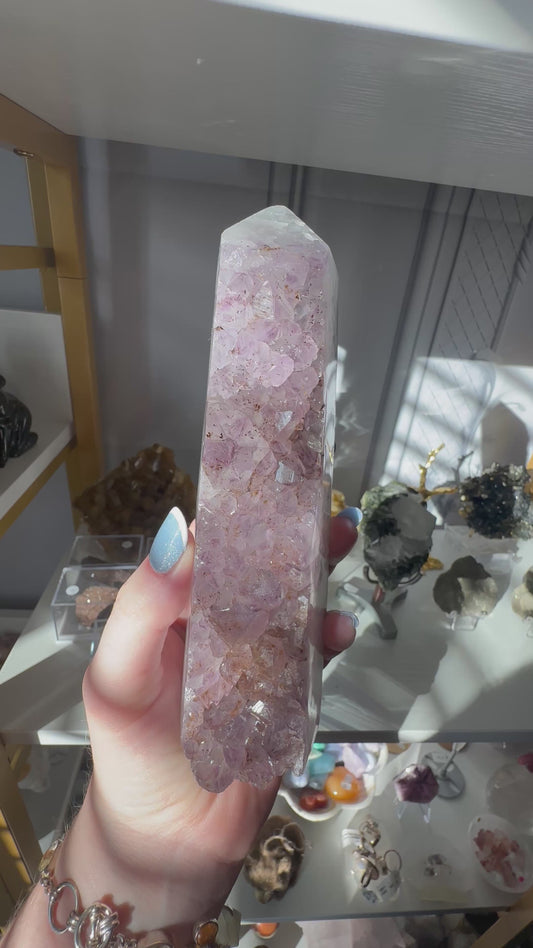 Amethyst Cluster Tower